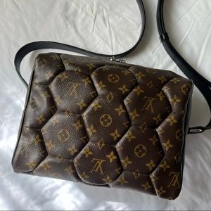 Louis Vuitton Macassar Hexagon Neo Trocadero Crossbody Bag at